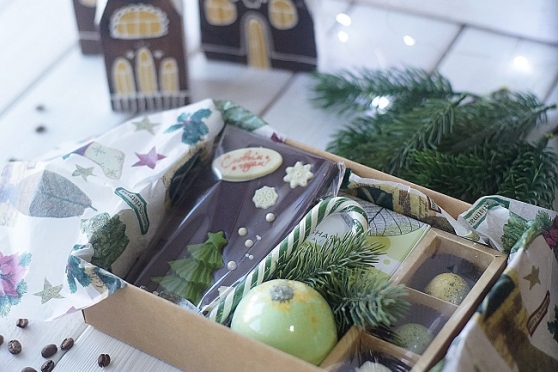 Подарочный Бокс "Зеленый"