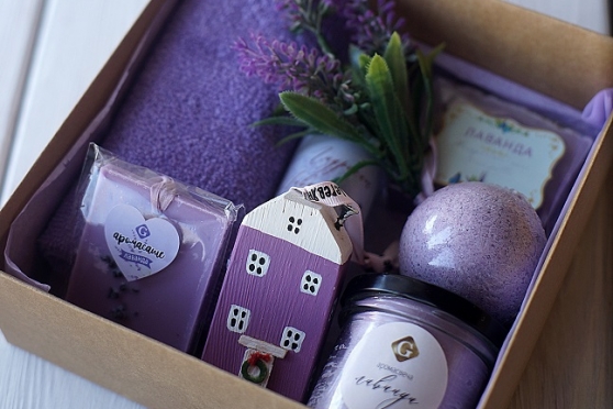 Подарочный Бокс "Лаванда"