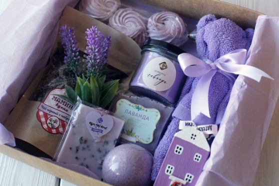 Большой Бокс "Лаванда"